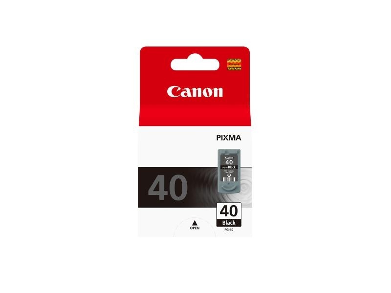 Cartus cerneala Canon PG-40, black, capacitate 16ml / 195 pagini, pentru Canon JX200, JX210, JX210P, JX500, JX510, Pixma IP1200, Pixma IP1300, Pixma IP1600, Pixma IP1700, Pixma IP1800, Pixma IP1900, Pixma IP2200, Pixma IP2500, Pixma IP2600, Pixma MP140, - Img 2