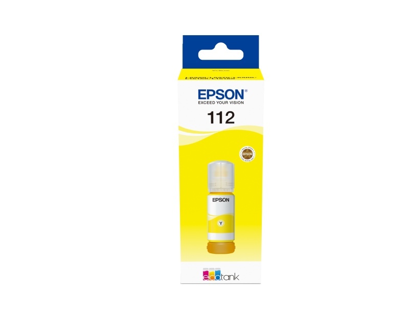 Cartus cerneala Epson 112 ECOTANK , pigment yellow, capacitate 70ml, pentru L6570. - Img 2