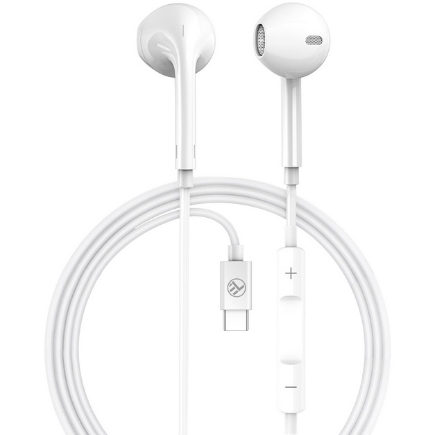 Casti In-ear TELLUR TLL162272, Cu fir, Alb - Img 2