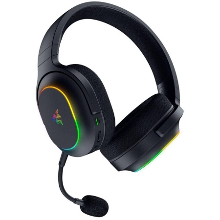 Casti Razer Barracuda X Chroma, wireless, bluetooth, conectivitate 2.4 GHz Wireless/Bluetooth, , pana la 35h (iluminare pornita), iluminare RGB, negru - Img 2