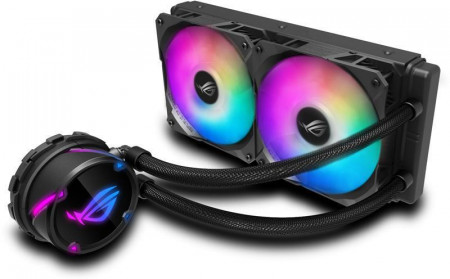 Cooler procesor ASUS ROG RYUO 240, racire cu lichid, Aura Sync, RGB, compatibil Intel/AMD