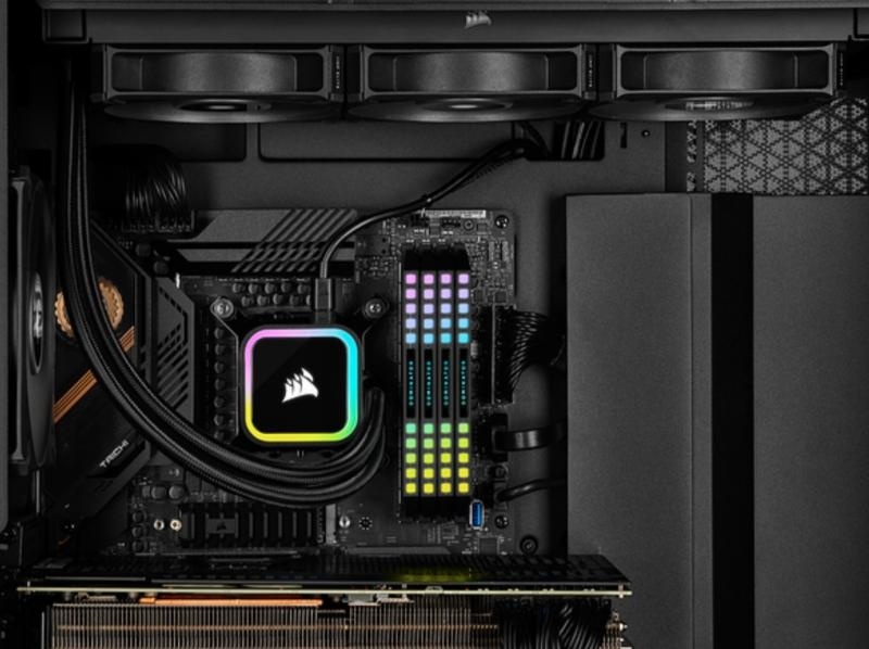 Cooler Procesor CORSAIR H115i ELITE RGB NEGRU - Img 11