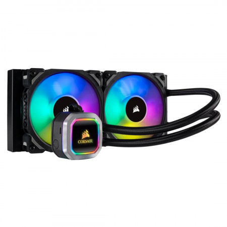Cooler Procesor Corsair Hydro Series H100i RGB Platinum, compatibil AMD/Intel