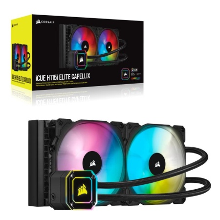 Cooler Procesor Corsair iCUE H115i ELITE CAPELLIX Liquid, compatibil AMD/Intel - Img 7