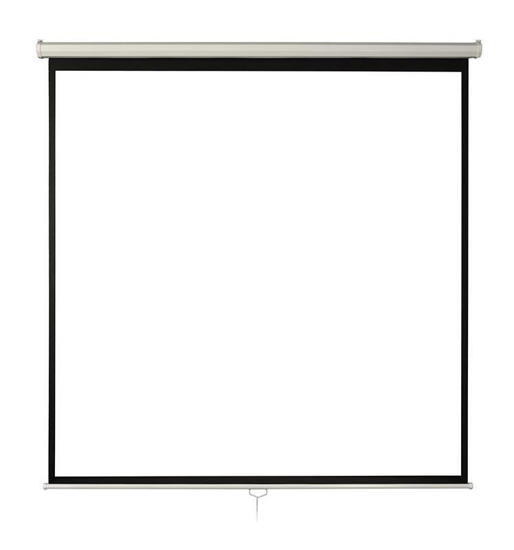Ecran proiectie manual,perete/tavan, 200 x 200 cm, BlackMount, Format 1:1 - Img 2