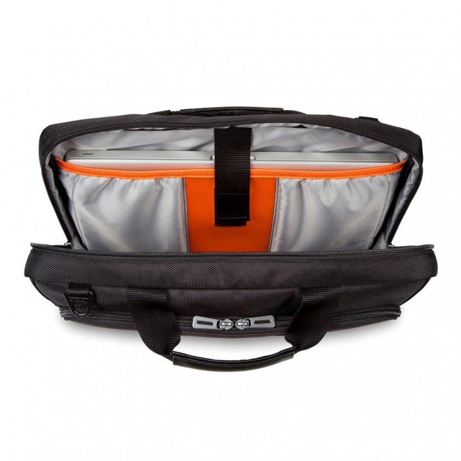 Geanta laptop Targus CitySmart, pentru laptopuri de 15.6" sau mai mici, material poliester, dimensiuni: 41 x 8 x 37 cm, dimensiune compartiment laptop: 38.7 x 2.5 x 26.5 cm, greutate 0.64 kg, negru - Img 3