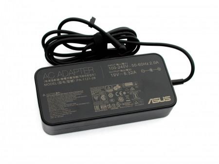 Incarcator original pentru laptop Asus F550 FX502VE FX503 FX504GD FX504GE FX53VD FX550 G53JW G551JM G56JK GL550JK GL551JK GL553VD GL753VD K55VM N551JK N56VM N76VM N580GD N751V X550VX X550ZE UX510UW, model Asus A15-120P1A ADP-120RH B PA-1121-28, 120W