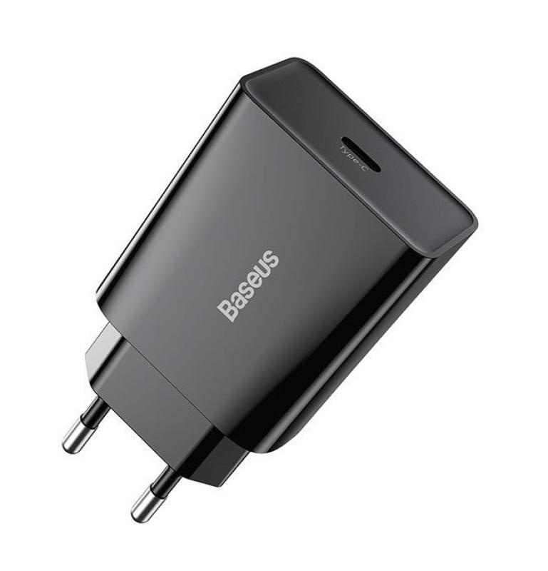 INCARCATOR retea Baseus Speed Mini, Quick Charge 20W, 1 x USB Type-C 5V/3A max, negru - Img 8