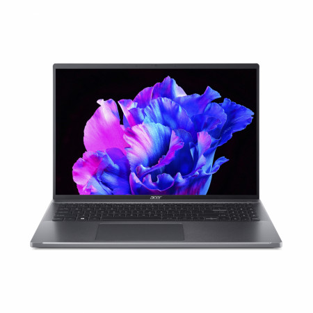 Laptop Acer Swift GOSFG16-71, 16.0" display with IPS (In-Plane Switching) technology, WUXGA 1920 x 1200, high-brightness (400 nits) Acer ComfyView™ LED-backlit TFT LCD, 16:10 aspect ratio, sRGB 100%, Wide viewing angle up to 170 degrees, Slim and narrow