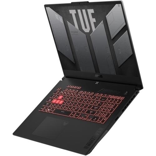Laptop ASUS TUF Gaming A17 (2023) FA707NUG-HX180, AMD Ryzen 7 7445HS, 17.3 inch, RAM 16GB, SSD 1TB, nVidia GeForce RTX 4050 6GB, No OS, Mecha Grey - Img 5