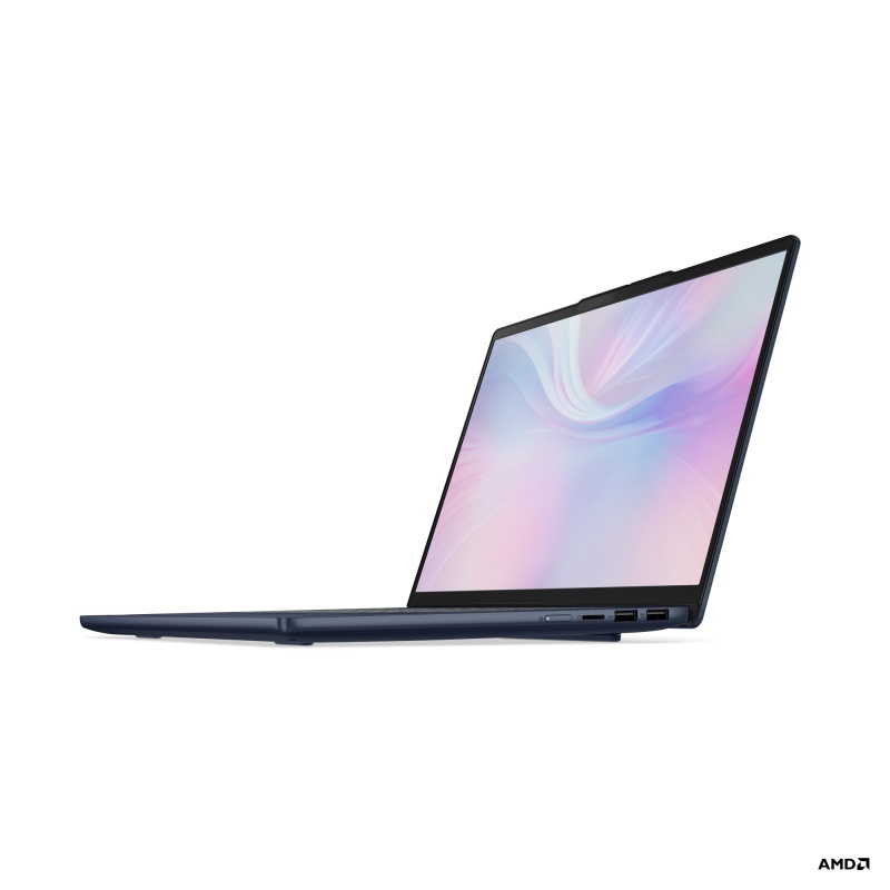 Laptop Lenovo IdeaPad Slim 5 14ARP10, 14" WUXGA (1920x1200) OLED 400nits Glossy, 100% DCI-P3, DisplayHDR™ True Black 500, AMD Ryzen™ 7 7735HS (8C / 16T, 3.2 / 4.75GHz, 4MB L2 / 16MB L3), video Integrated AMD Radeon™ 680M Graphics, RAM 2x 16GB SO-DIMM - Img 2