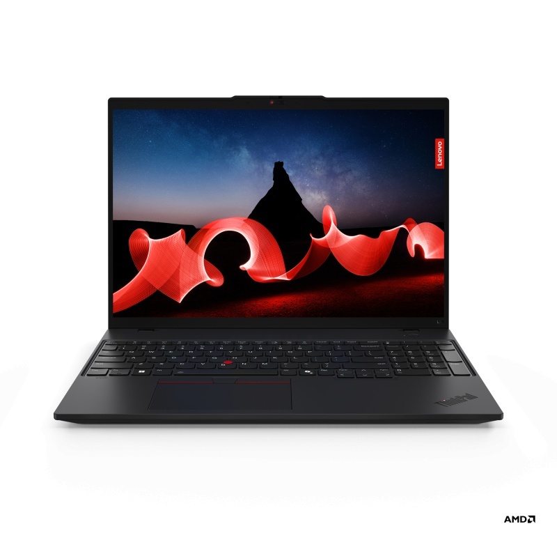 Laptop Lenovo ThinkPad L16 Gen 1 (AMD); 16" WUXGA (1920x1200) IPS 300nits Anti-glare, 45% NTSC; AMD Ryzen™ 5 PRO 7535U (6C / 12T, 2.9 / 4.55GHz, 3MB L2 / 16MB L3); Video Integrated AMD Radeon™ 660M Graphics; RAM 2x 16GB SO-DIMM DDR5-4800; 1TB SSD M.2 - Img 2