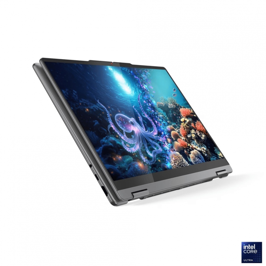 Laptop Lenovo Yoga 7 2-in-1 14ILL10, 14" 2.8K WQXGA+ (2880x1800) OLED 1100nits (peak) / 500nits (typical) Glossy / Anti-fingerprint, 100% DCI-P3, 120Hz, Dolby Vision®, TÜV Low Blue Light, DisplayHDR™ True Black 1000, Glass, Touch, Intel® Core Ultra 7 - Img 9