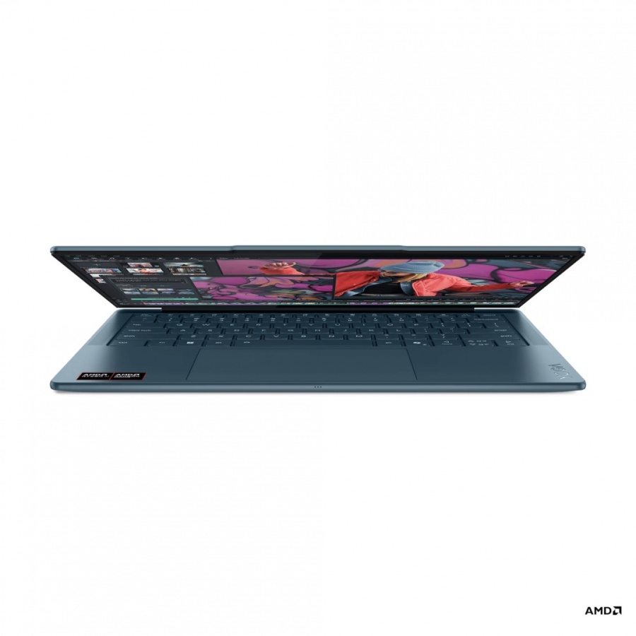 Laptop Lenovo Yoga Slim 7 14AKP10, 14" 2.8K WQXGA+ (2880x1800) OLED 1100nits (peak) / 500nits (typical) Glossy, 100% DCI-P3, 120Hz, Eyesafe®, Dolby Vision®, DisplayHDR™ True Black 1000, X-Rite®, PureSight Pro, AMD Ryzen™ AI 7 350 (8C / 16T, 2.0 / 5.0GHz, - Img 6