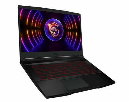 Laptop MSI Gaming GF63 Thin 11UCX, 15.6" FHD (1920x1080), 144Hz, IPS- Level, Alder Lake i5-12450H Processor 12M Cache, up to 4.4 GHz, video dedicat NVIDIA GeForce RTX 2050 Laptop GPU 4GB GDDR6, RAM DDR IV 8GB*2 (3200MHz), SSD 512GB NVMe PCIe Gen4x4 SSD