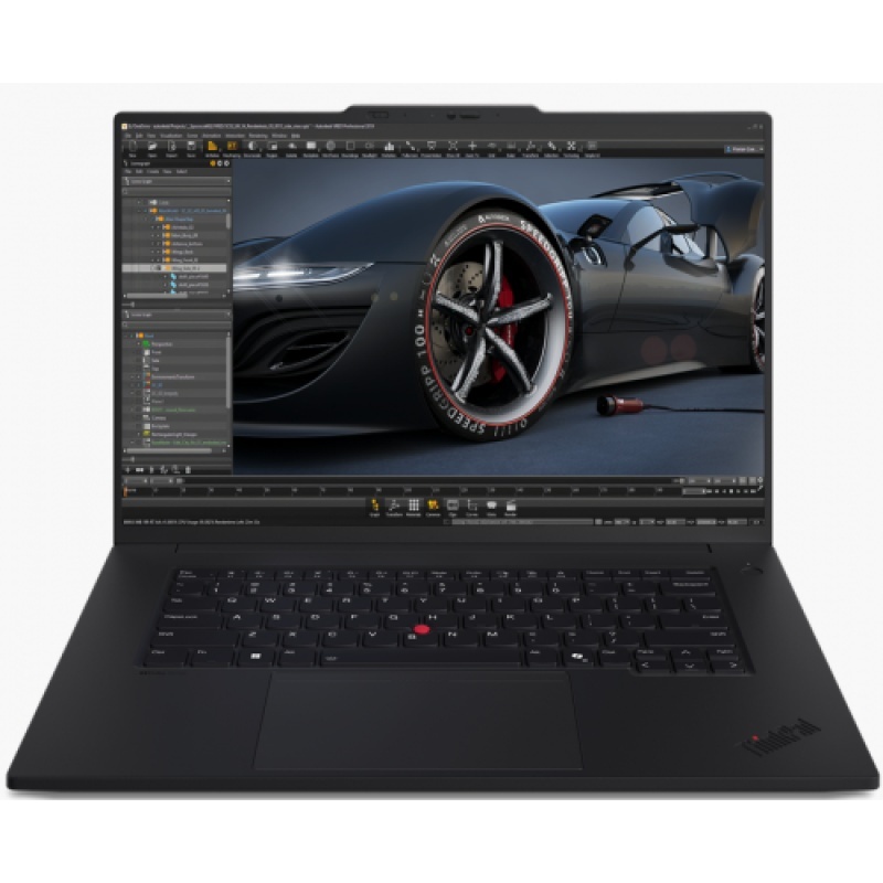 Laptop Workstation Lenovo ThinkPad P1 Gen 7, cu procesor Intel Core Ultra 7 165H, 16'' IPS, 64 GB LPDDR5x, 1 TB, NVIDIA GeForce RTX 2000 Ada, 8GB GDDR6, Windows 11 Pro - Img 7