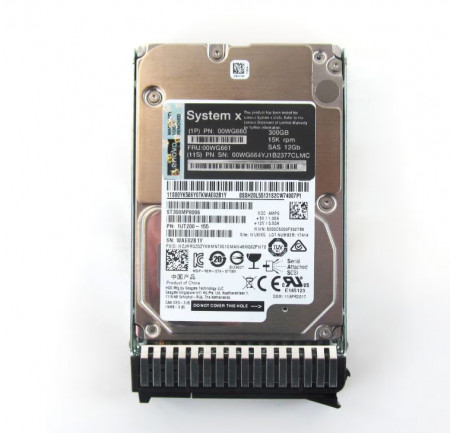 Lenovo 00WG660 HDD Server, SAS 12Gb, 2.5" SFF, 300GB, 15000 RPM