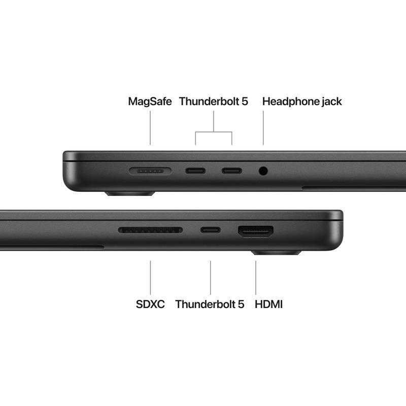 MacBook Pro 16.2"/Apple M4 Max (CPU 14-core, GPU 32-core, Neural Engine16-core)/36GB/1TB - Space Black - RO KB (Cto from MX303RO/A) - Img 4
