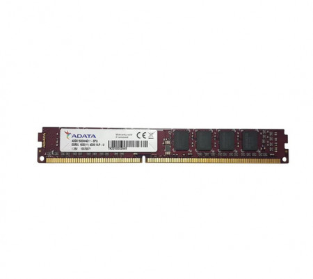 Memorie RAM ADATA, VLP U-DIMM, DDR3L, 4GB, CL19, 1600MHz
