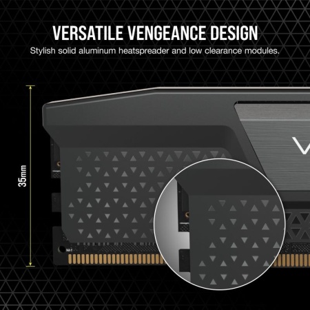 Memorie RAM CORSAIR VENGEANCE 32GB (2x16) DDR5, 6000MHz, CL38, 1.35V, XMP 3.0, negru, Kit of 2 - Img 10
