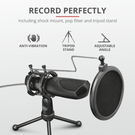 Microfon Trust GXT 232 Mantis Streaming Mic - Img 7