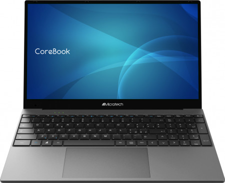 Microtech Corebook 15.6", FHD 1920 x 1080, Intel Core i7-1065G7, 16GB Ram, 512GB SSD, Material: ABS, Culoare: Gri, Tip ecran: IPS, Format: 16:9, Wireless: WiFi IEEE 802.11 a/b/g/n/ac Bluetooth 5.2, Baterie: Polimeri de litiu 6.000 mAh 7.6 V, Sursa de