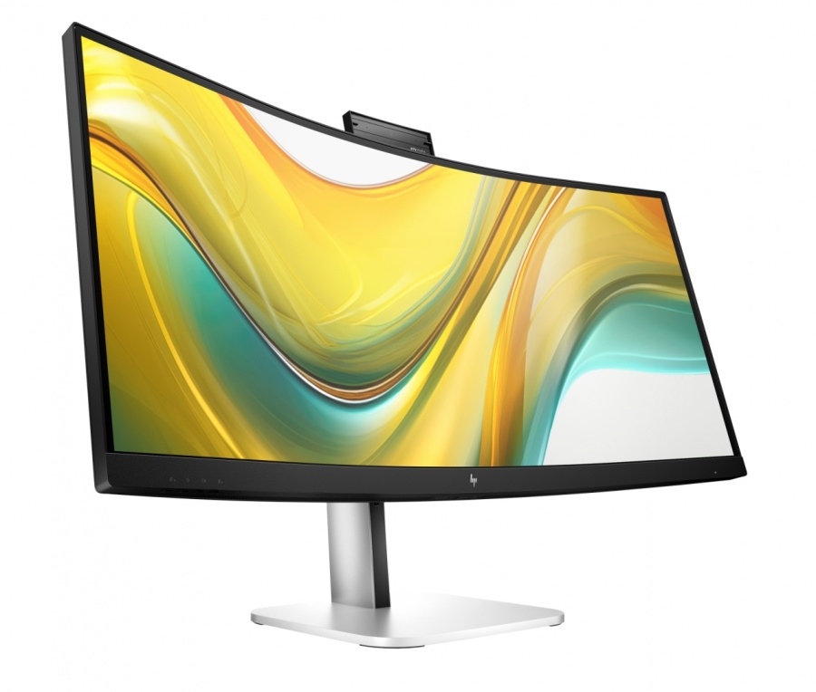 Monitor 34" HP Series 5 Pro 534pm, LED, VA, Curved, WQHD (3440 x 1440), 21:9, 5 ms, 400 cd/m², 4000:1 static / 10000000:1 dinamic, 178°/178°, 1x RJ-45/ 1x DP 1.4/ 1x HDMI 2.0/ 3x USB Type-A 5 Gbps (1 charging)/ 1x Type-C 10 Gbps/ 1x Type-C 5 Gbps/ 1x - Img 3