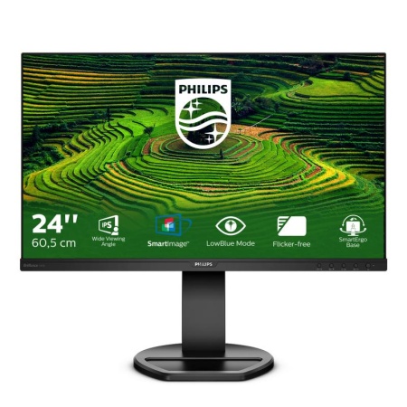 Monitor LED PHILIPS 241B8QJEB, 23.8inch, FHD IPS, 5ms, 60Hz, negru - Img 5