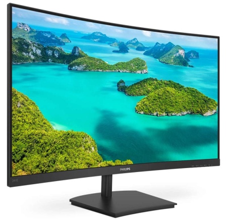 Monitor LED PHILIPS 241E1SC, 23.6inch, FHD VA, 4ms, 75Hz, negru - Img 8