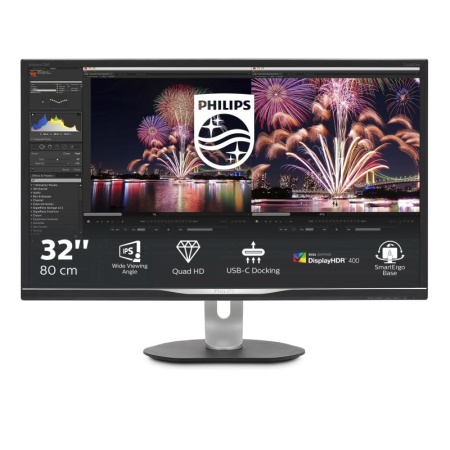 Monitor WLED PHILIPS 328P6AUBREB, 32inch, IPS, 4ms, 50Hz, negru - Img 5