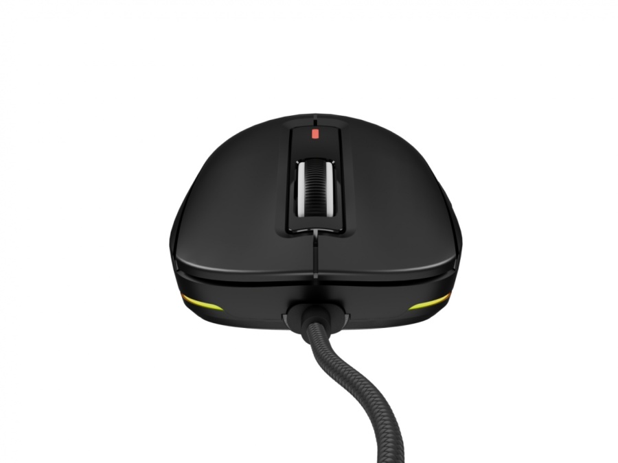 Mouse gaming cu fir Genesis Krypton 660, interfata USB, 12000 DPI, 6 butoane, iluminare RGB, negru - Img 4