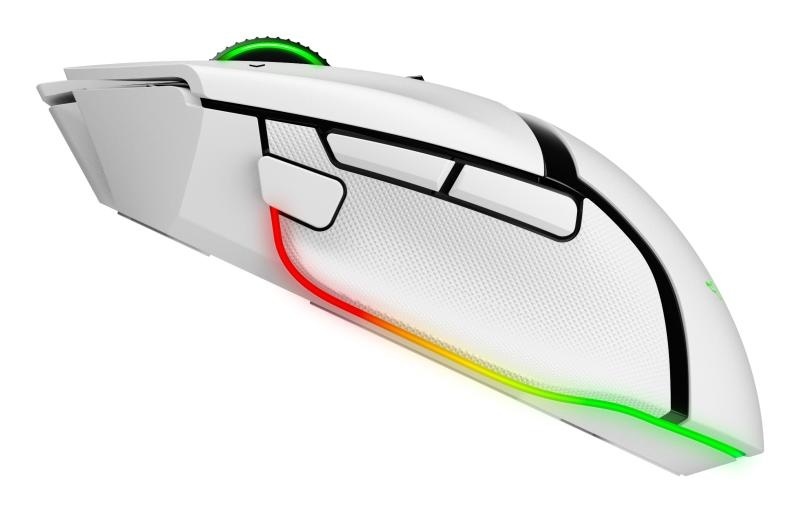 Mouse Razer cu fir Razer Basilisk V3 PRO, butoane programabile 10+1, Razer™ HyperScroll Tilt Wheel, 11 zone de iluminare Chroma RGB, alb - Img 8