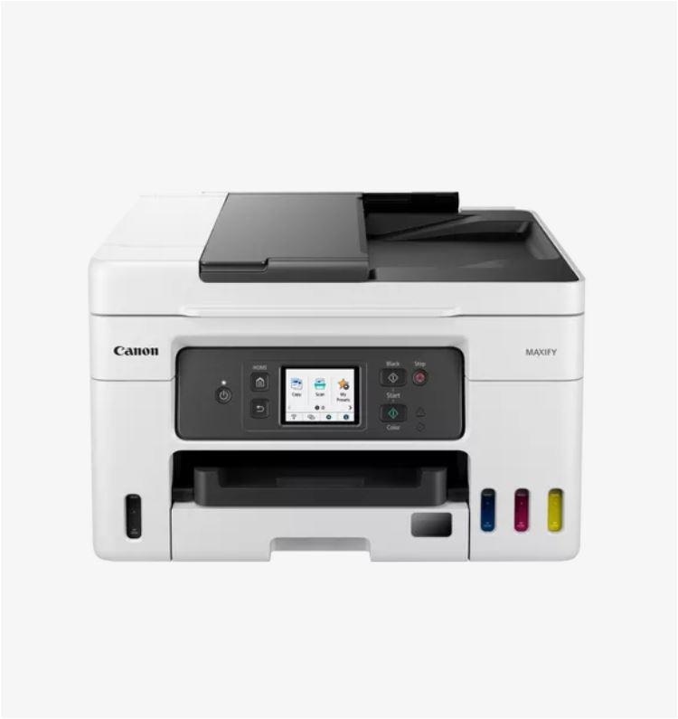 Multifunctional inkjet color Canon Maxify GX4040, ( Print, Copy,Scan,Fax, Cloud), dimensiune A4 , duplex printare si scanare, ADF 35 coli, viteza 18 Ipm alb-negru, 13 Ipm color, rezolutie 600X1200 dpi, alimentare hartie 250 +100 coli, Scanner CIS, - Img 2
