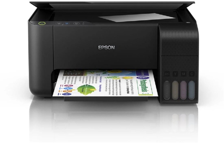 Multifunctional inkjet EPSON EcoTank L3310, CISS, format A4, Color, USB - Img 4