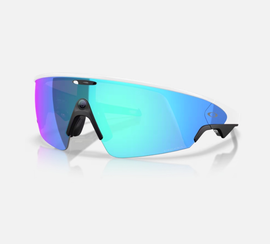 Oakley Meta Vanguard AI Glasses White/Prizm Sapphire - Img 5