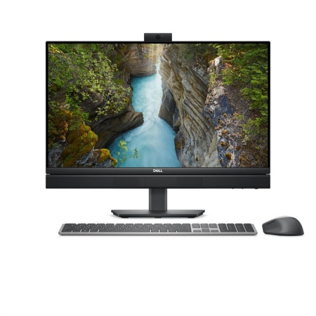 Optiplex All-In-One 7420, 23.8" FHD (1920x1080), Trusted Platform Module (Discrete TPM Enabled), EPEAT 2018 Registered (Silver), ENERGY STAR Qualified, Power Supply 130W, Black, Intel Core i7-14700 (16Cores, up to 5.3 GHz), Integrated, 16GB (1x16GB)