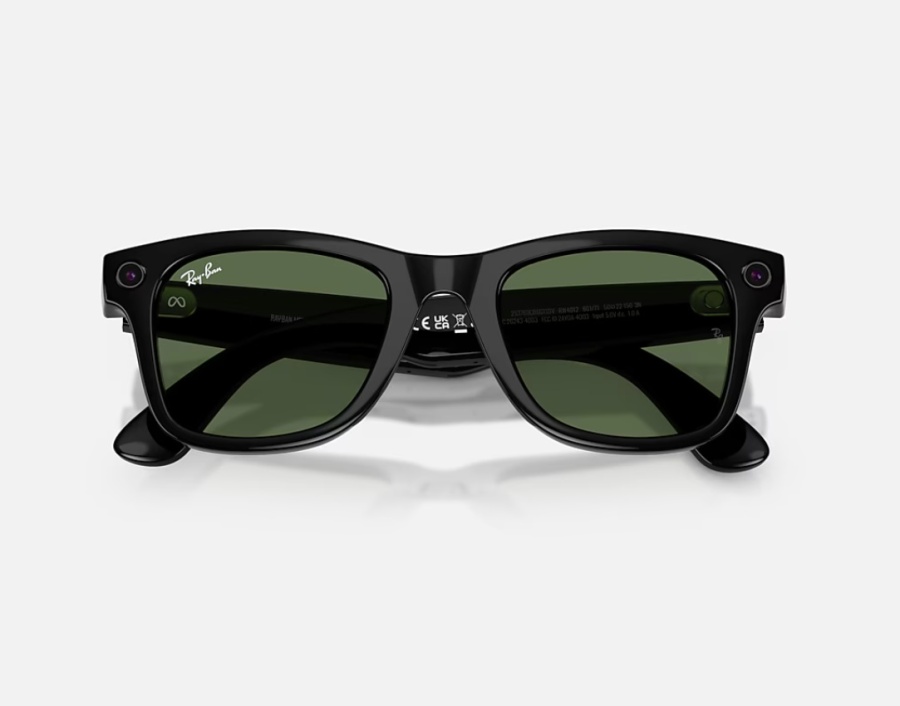 ORW4012 META WAYFARER High Bridge Fit - Shiny Black - G-15 Green Gen 2 - Img 4