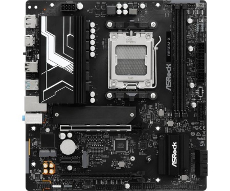 Placa de Baza ASROCK B850M-X AM5, 2x DDR5, 1x HDMI 1x DP, 2x PCIE 4.0 x16 1x PCIE 4.0 x1, 3x M.2, 4x SATA 6GB/s, mATX - Img 3