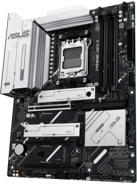 Placa de Baza ASUS PRIME X870-P AM5, 4x DDR5, 1x HDMI 2x USB4, 1x PCIE 5.0 x16 3x PCIE 4.0 x16, 4x M.2, 2x SATA 6GB/s, ATX - Img 2