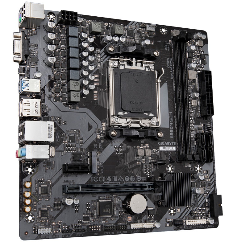 Placa de bază Gigabyte B650M S2H AM5 - Img 2