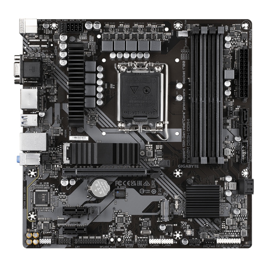 Placa de bază Gigabyte B760M DS3H DDR4 LGA1700 - Img 2