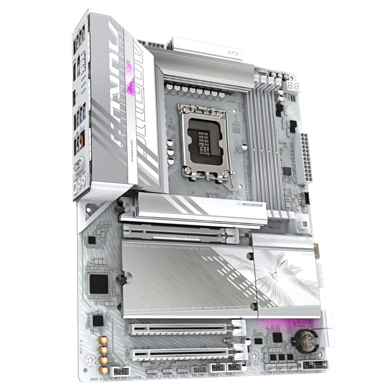 Placa de bază Gigabyte B860 AORUS ELITE WIFI7 ICE LGA1851 - Img 10