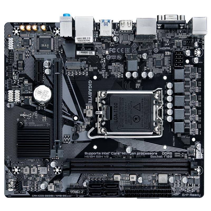 Placa de bază Gigabyte H610M S2H V2 LGA1700 - Img 10