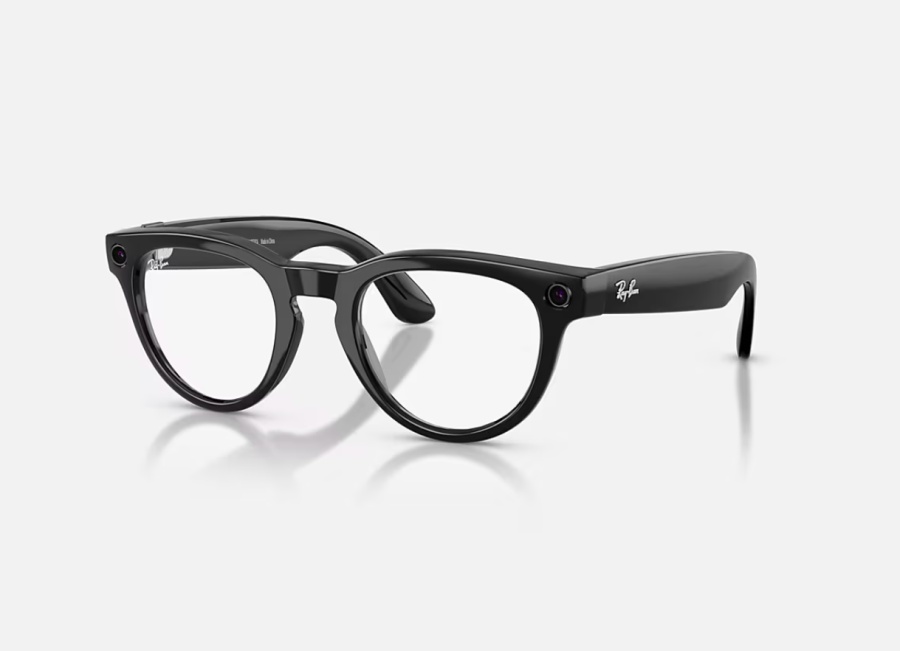 Ray-Ban Meta Headliner Gen 2 High Bridge FIT Shiny Black Clear/Sapphire Transitions 50-23 - Img 4