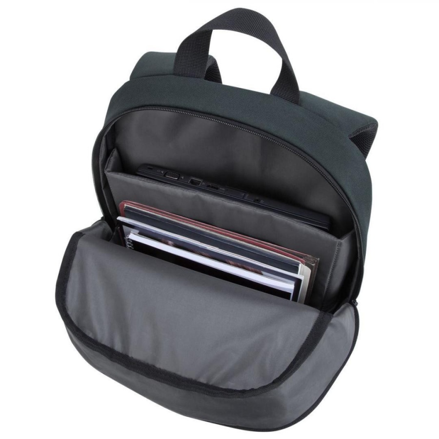 Rucsac laptop Geolite Essential, pentru laptopuri de 15.6" sau mai mici, capacitate 26 de litri, material nylon;PU, dimensiuni:43 x 16.5 x 33 cm, dimensiune compartiment laptop: 38.7 x 2.5 x 26.5 cm, greutate 0.53 kg, negru - Img 3