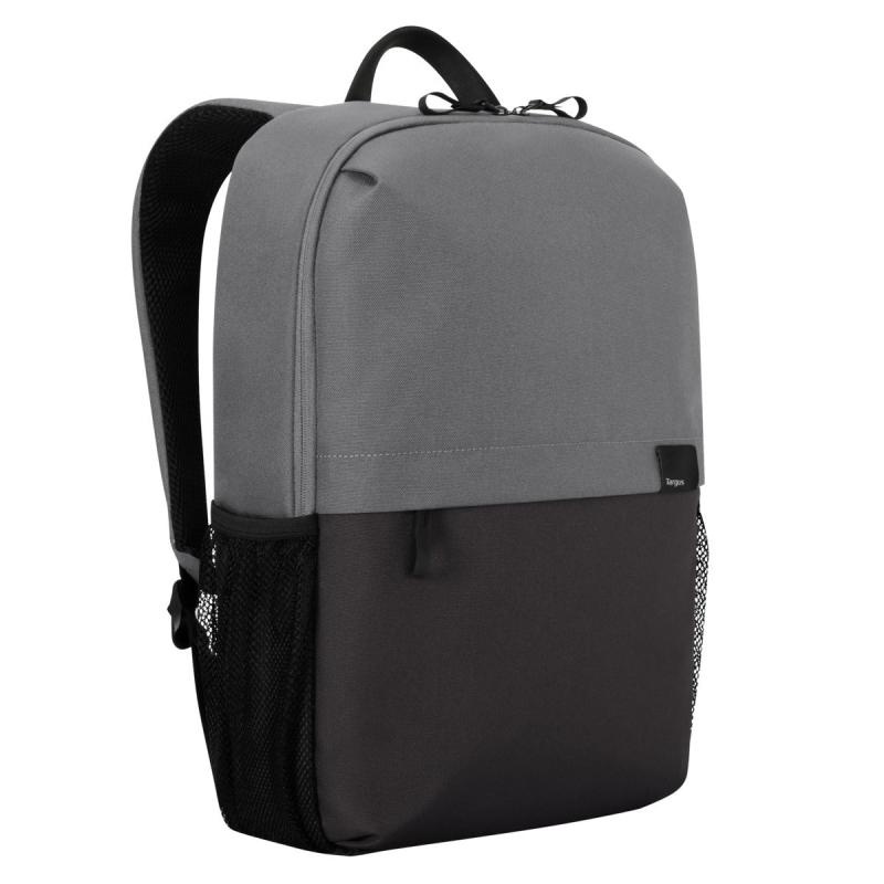 Rucsac laptop Targus 16" Sagano EcoSmart, pentru laptopuri de 16" sau mai mici, capacitate 20 de litri, material RPET 500, dimensiun: 30 x 14 x 50 cm, greutate 0.48 kg, negru/gri - Img 5