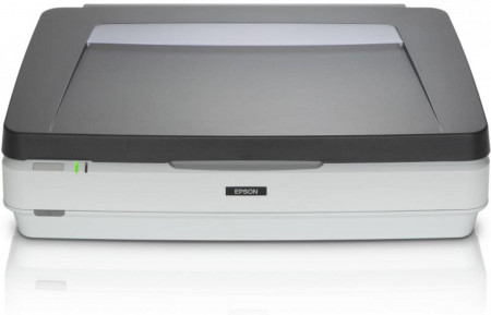 Scanner Epson Expression 12000XL PRO, dimensiune A3, tip flatbed, scanner grafic, viteza scanare: 12sec pagina alb-negru si color, rezolutie optica 2400 x 4800 dpi , sursa lumina: LED, Formate iesire: BMP, JPEG, TIFF, multi-TIFF, PDF, Software inclus: