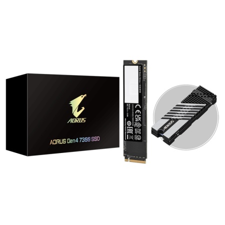 SSD GIGABYTE AORUS 1TB, M.2, PCI-Express 4.0 x4, NVMe 1.4, viteza citire: 7300 MB/s, Viteza scriere: 6000 MB/s. - Img 8