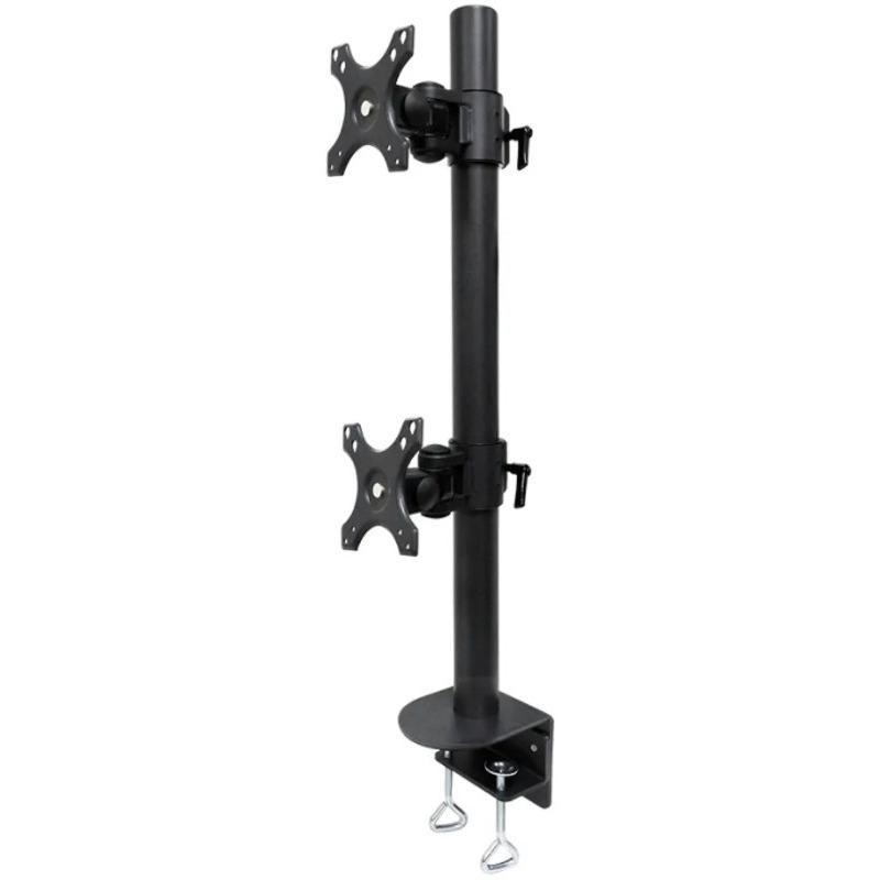 Suport Monitor de Birou Dublu, Neomounts by Newstar FPMA-D960DVBLACKPLUS, 17" - 49", VESA 100x100, suporta pana la 15kg, negru - Img 2