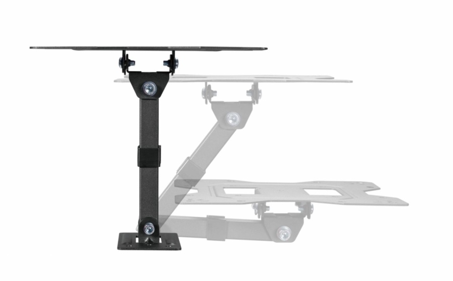 Suport TV de perete Serioux, TV68-221, compatibilitate dimensiune ecran: 23"-43", compatibilitate VESA:100x100, 100x200, 200x100, 200x200, greutate maximă suportata: 30kg, distanta fata de perete: 56~204mm, inclinare: ＋5°～-8°, pivotare: +90°~-90° - Img 7